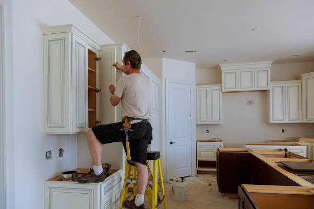 Cabinet Refacing Before After Springfield